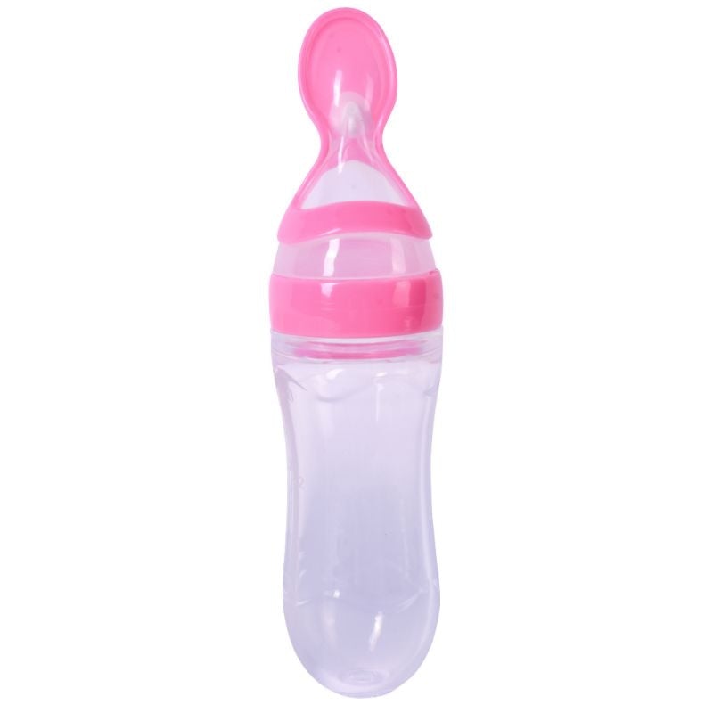 Biberon avec cuillère pour nouveau-né | EasyBottle™ - Lécrin de Bébé