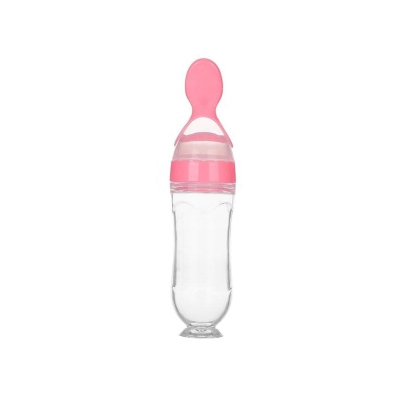 Biberon avec cuillère pour nouveau-né | EasyBottle™ - Lécrin de Bébé