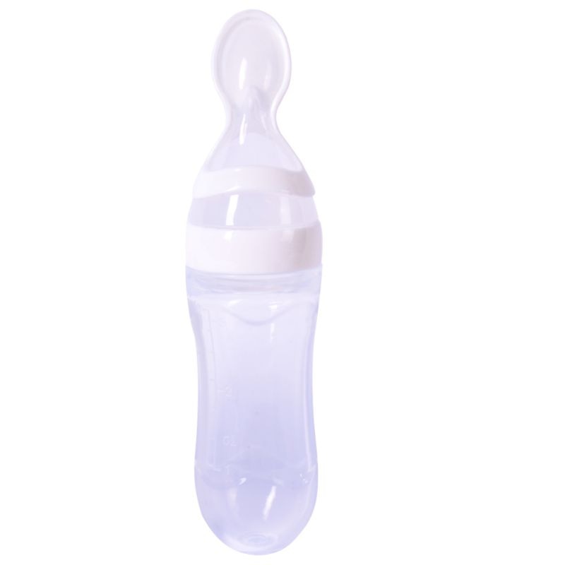 Biberon avec cuillère pour nouveau-né | EasyBottle™ - Lécrin de Bébé