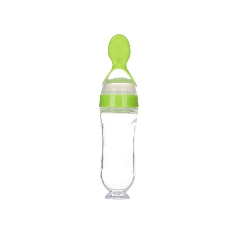 Biberon avec cuillère pour nouveau-né | EasyBottle™ - Lécrin de Bébé