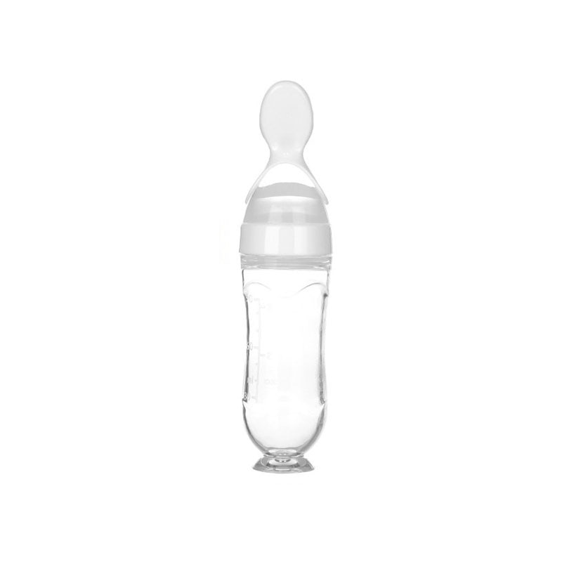 Biberon avec cuillère pour nouveau-né | EasyBottle™ - Lécrin de Bébé