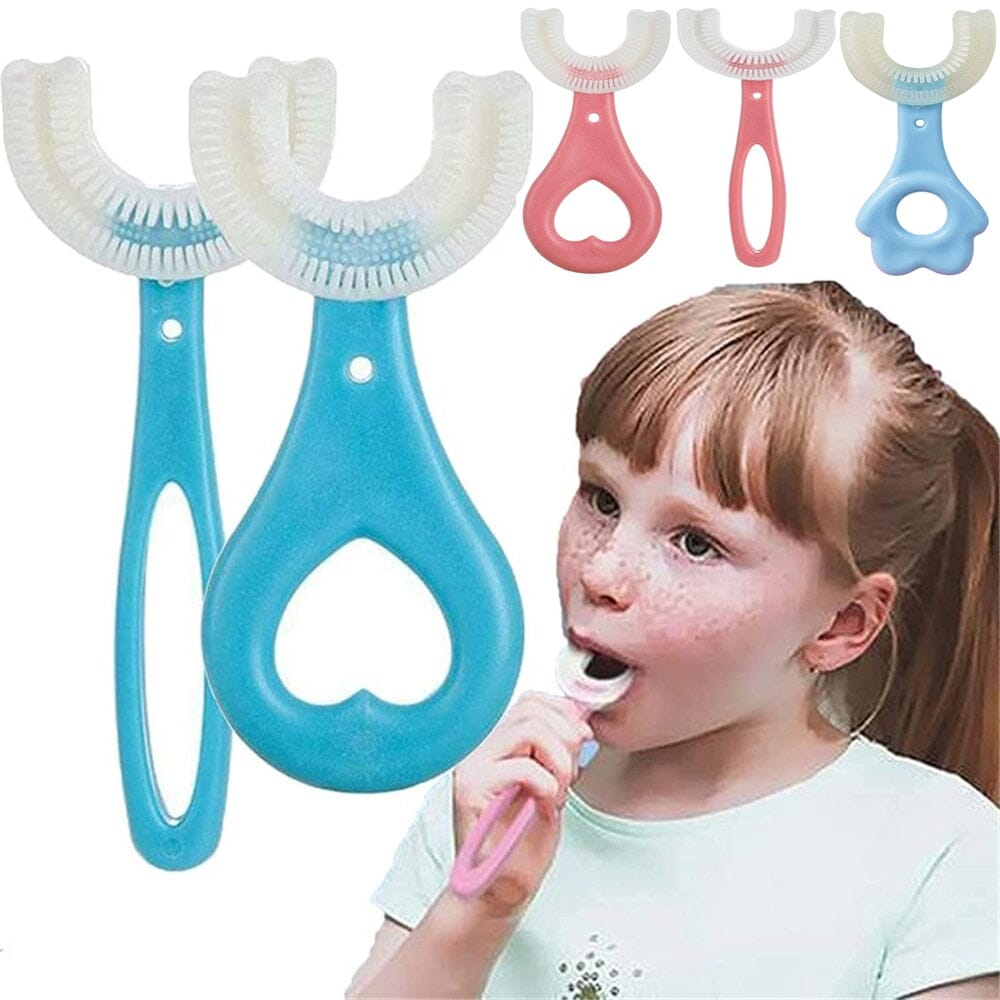 U360°Teeth™ - Brosse à dents 2.0 | Enfants - Lécrin de Bébé